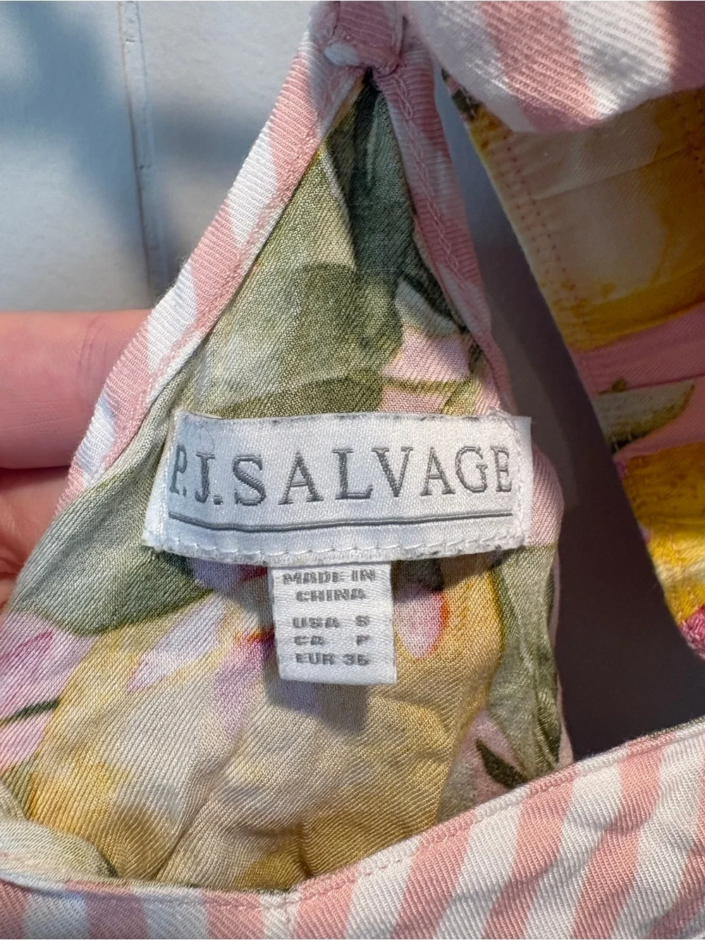 PJ Salvage In Bloom Camisole and shorts set